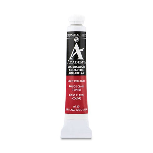 LIGHT RED ARTIST'S 7.5ML  GRA120 ACADEMY WATERCOLOR